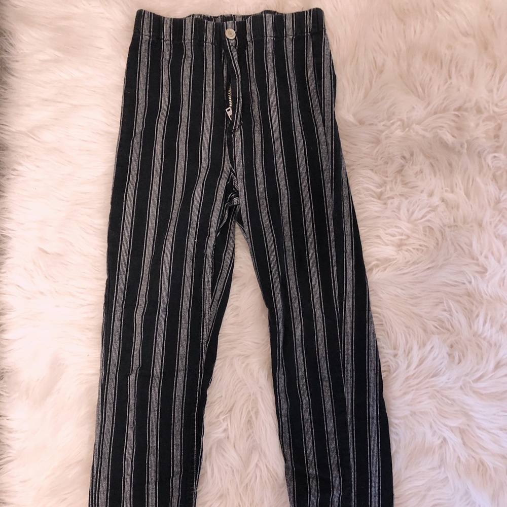 striped brandy melville pants